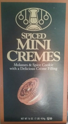 Spiced Mini Cremes Cookie