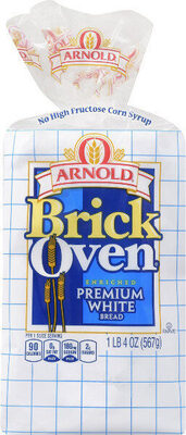 White Premium Enriched Bread, White
