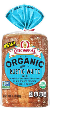 Rustic White Organic Bread, Rustic White