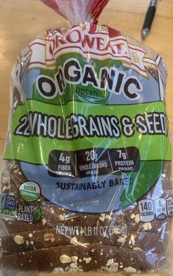 22 Grains & Seeds Organic Bread, 22 Grains & Seeds