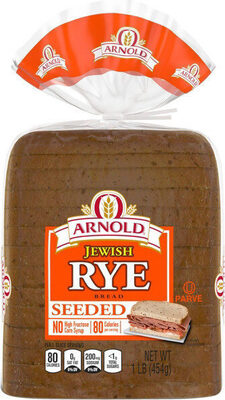 Seeded Jewish Rye Bread, Seeded