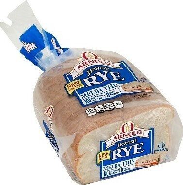 Melba Thin Jewish Rye Bread, Melba Thin