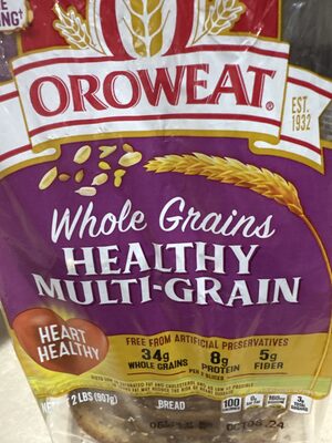 Healthy Multi-Grain Whole Grains Bread, Healthy Multi-Grain