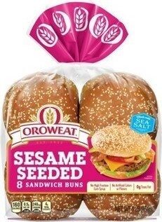 Sesame Seed Buns, Sesame Seed