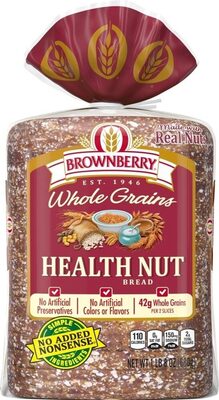 Whole Grains Health Nut Bread, Whole Grains
