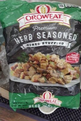Herb Seasoned Premium Cubed Stuffing, Herb Seasoned