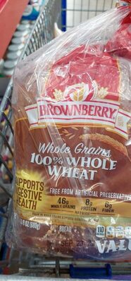 100% Whole Wheat Whole Grains Bread, 100% Whole Wheat