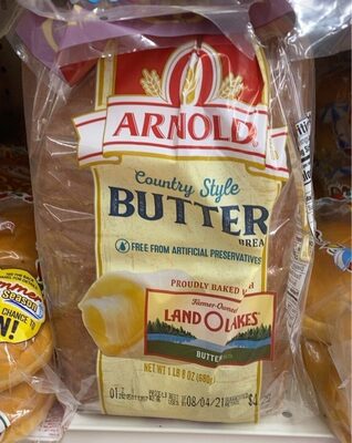 Butter Country Style Bread, Butter