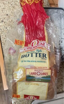 Butter Country Style Bread, Butter