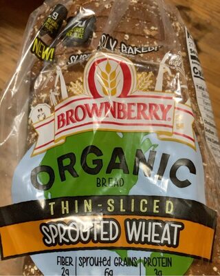 Sprouted Wheat Organic Thin-Sliced Bread, Sprouted Wheat
