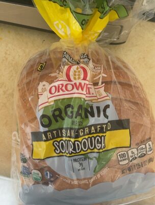 Sourdough Organic Artisan-Crafted Bread, Sourdough