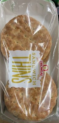 Veggie Herb Sandwich Thins Rolls, Veggie Herb
