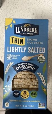 Brown Rice Lightly Salted Puffed Grain Cakes