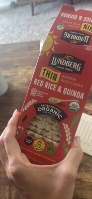 Rice Cakes, Red Rice & Quinoa