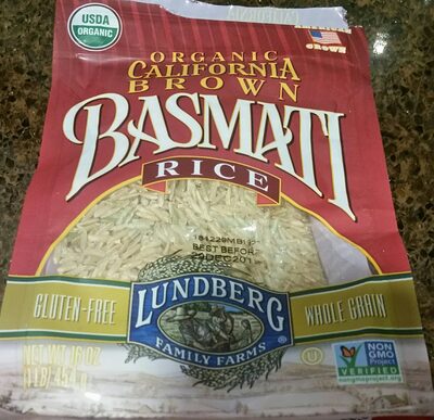 Organic California Brown Basmati Rice