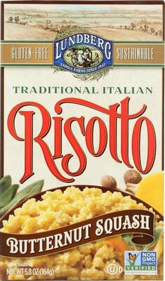Butternut Squash Sustainable Risotto Arborio Rice & Seasoning Mix, Butternut Squash