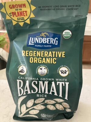 Regenerative Organic White Basmati Rice