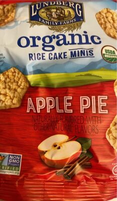 Apple Pie Rice Cake Minis, Apple Pie