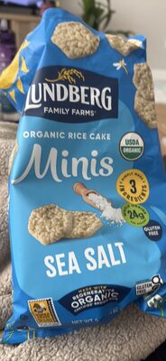 Og Mini Sea Salt Rice Cake, Sea Salt