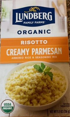 Creamy Parmesan Organic Risotto Arborio Rice & Seasoning Mix, Creamy Parmesan