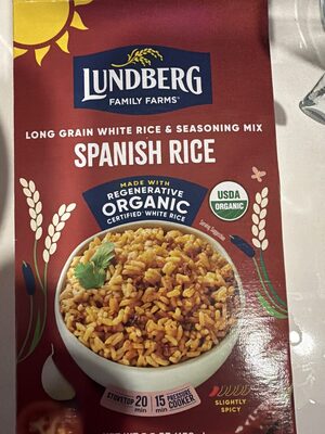 Spanish Style Organic Rice & Seasoning Mix, Spanish Style