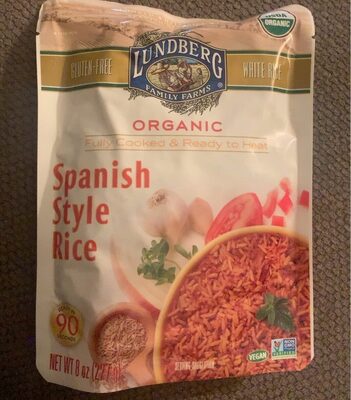 Spanish Style Organic Rice, Spanish Style