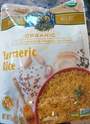 Turmeric Organic Rice, Turmeric