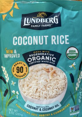 Coconut Organic Whole Grain Rice Pilaf, Coconut