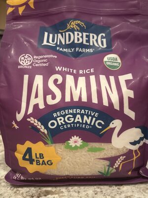 California White Jasmine Organic Gourmet Rice, California White Jasmine