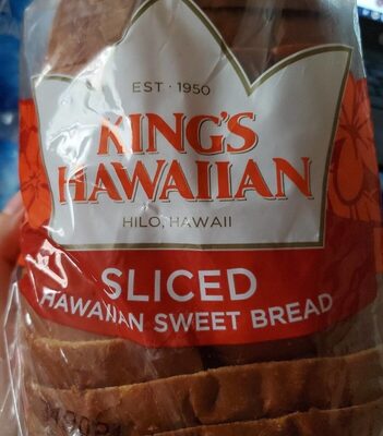 Sliced Hawaiian Sweet Bread