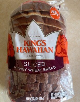 Sliced Honey Wheat  Bread