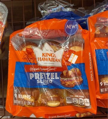 Original Hawaiian Sweet Pretzel Slider Buns