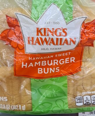 Hamburger Buns, Hawaiian Sweet