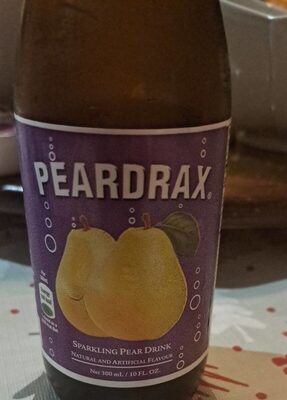 Pear Flavour Sparkling Drink, Pear
