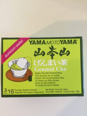 Genmai-Cha Green Teabag With Roasted Rice, Genmai-Cha