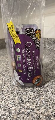 Cinnamon Raisin 7 Sprouted Grains Bread, Cinnamon Raisin