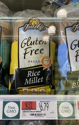 Rice Millet Gluten Free Bread, Rice Millet