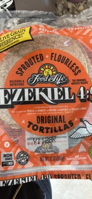 Original Flourless Sprouted Tortillas, Original