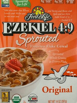Original Sprouted Flourless Flake Cereal, Original
