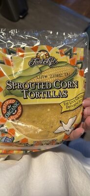 Corn Flourless Sprouted Tortillas, Corn