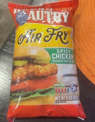 Spicy Chicken Seasoned Coating Mix Air Fry, Spicy Chicken
