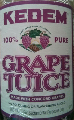 100% Pure Grape Juice