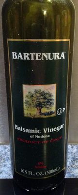Bartenura Balsamic Vinegar Of Modena, 16.9 Fl Oz