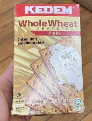 Whole Wheat Plain Crackers