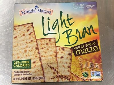 Light Bran Whole Wheat Matzo
