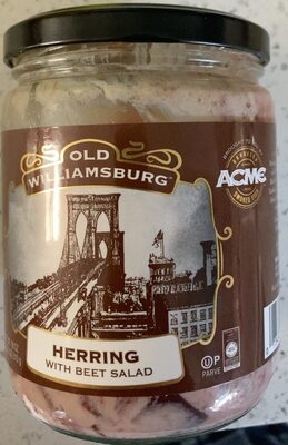 Herring With Beet Salad, Herring With Beet