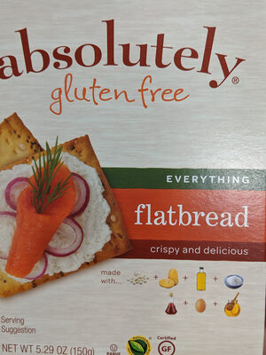 Everything Grain Free Flatbreads, Everything