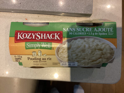 Rice Pudding Snack Cups, Rice Pudding