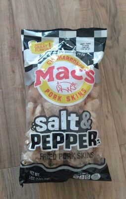 Salt & Pepper Fried Pork Skins, Salt & Pepper