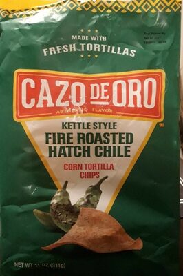 Kettle Style Fire Roasted Hatch Chile Corn Tortilla Chips
